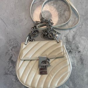 Chloe Drew Bijou Crossbody Bag Quilted Leather
